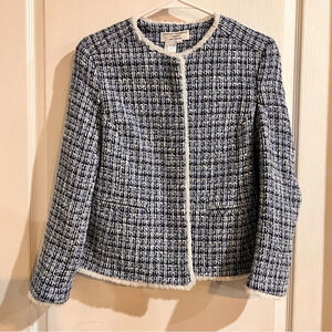 Helene Berman Black and White Tweed Jacket